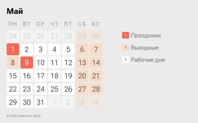 Официальные выходные на майские праздники в этом году | 28.04.2023 |  Новости Кизилюрта - БезФормата
