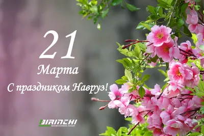 С ПРАЗДНИКОМ НАВРУЗ!
