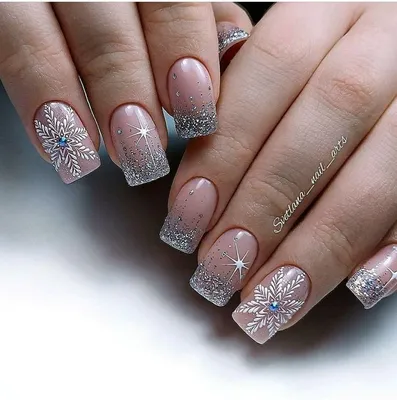 Накладные ногти Best Nails Новогодние | отзывы