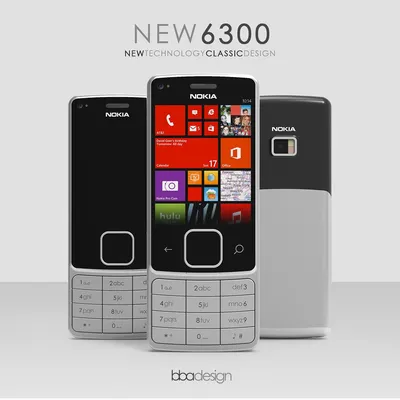 3d model nokia 6300 cell phone
