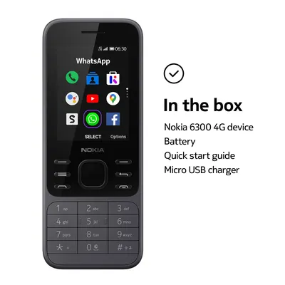 Unlocked Original Nokia 6300 FM Camera 2MP Bluetooth GSM TFT White Mobile  Phone | eBay