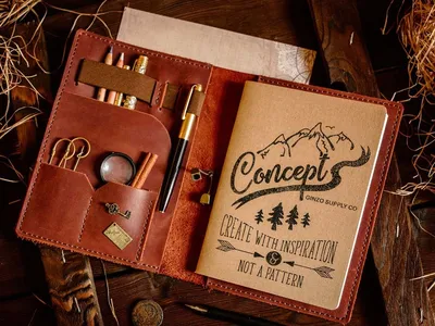 Сделай сам Moleskine: создаем уникальные блокноты вручную / Moleskine DIY  How-to | Д.Магазин огляди / ідеї / поради