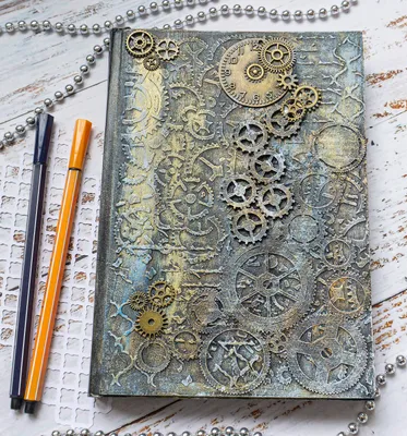 Оформление блокнота в стиле MixedMedia