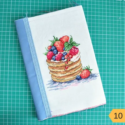 Мастер класс от Натальи Косцовой: «Блокнот с тканевой обложкой» —  Scrapboutique