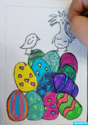 Рисунок на Пасху. Что нарисовать на Пасху?