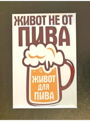 SV-City Магнит Юмор Пивная тематика