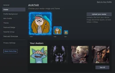 Красивый фон профиля Steam, за 5 минут