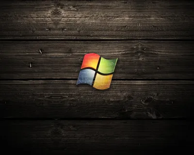 Windows, дерево, темные обои для рабочего стола, картинки, фото, 1280x1024.
