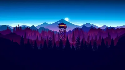 Скачать обои Пейзаж Виктор Цыганов, опять зима на рабочий стол 1280x1024