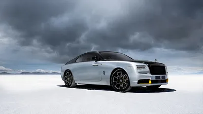 Обои на рабочий стол автомобили Rolls-Royce Wraith Black Badge Landspeed  Collection - 2021