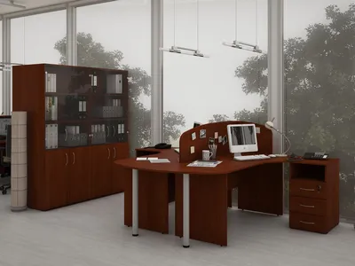 Рабочий стол Workspace box 2 black американский орех в интернет-магазине  Ярмарка Мастеров по цене 47900 ₽ – FTJ1HRU | Столы, Москва - доставка по  России