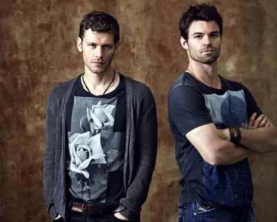 Картинка на рабочий стол джозеф морган, актеры, joseph morgan, daniel  gillies, дэниел гиллис 1280 x 1024