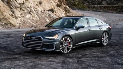 Фотографии Ауди A6, 2020, S6, US-version Седан Металлик 1920x1080