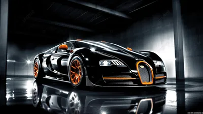 Обои на рабочий стол / Bugatti Veyron Grand Sport 2500x1875