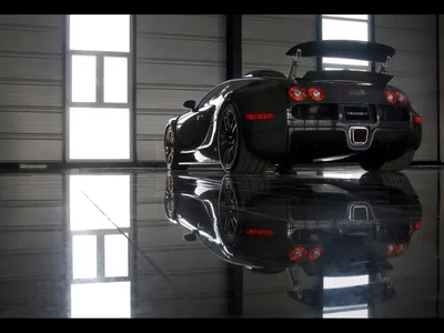 Обои на рабочий стол автомобили Bugatti Veyron 16.4 Super Sport World  Record Edition - 2010