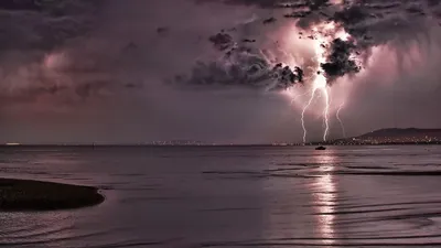 ОСЕННИЙ ШТОРМ - [НЕЙРО-ОБОИ] [FULL HD] [1920x1080] | Пикабу