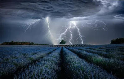 Впечатляющие фотографии грозы