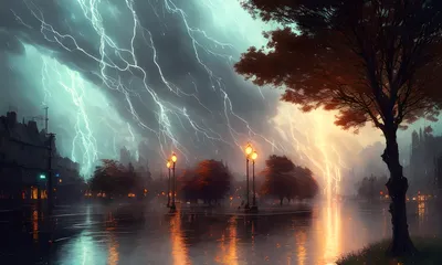 Картинка на рабочий стол гроза, молния 1920 x 1200