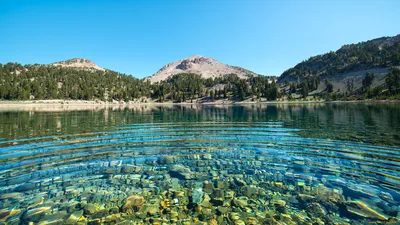 Фон рабочего стола где видно ultra hd 4k wallpaper, 7680х4320, природа,  море, горы, берег, дно, камни, закат, вечер, небо, штиль, фото, Nature,  sea, mountains, shore, bottom, stones, sunset, evening, sky, calm, photo
