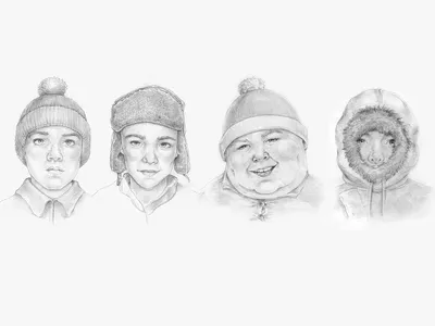 Южный Парк Обои для рабочего стола 1366x768