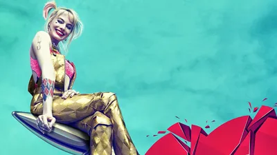 Обои на рабочий стол Harley Quinn / Харли Квинн, by NanFe, обои для рабочего  стола, скачать обои, обои бесплатно