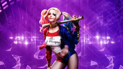 Harley Quinn (Харли Квинн, Харлин Квинзель) :: Харли Квин (Harley Quinn) ::  Batman (Бэтмен, Темный рыцарь, Брюс Уэйн) :: личное :: рабочий стол :: Игры  / картинки, гифки, прикольные комиксы, интересные статьи по теме.