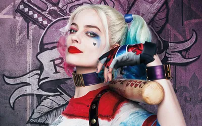 Обои на рабочий стол Harley Quinn / Харли Квинн из фильма Suicide Squad /  Отряд самоубийц, by Abmntion, обои для рабочего стола, скачать обои, обои  бесплатно