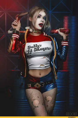 Обои на рабочий стол Harley Quinn / Харли Квин - персонаж из DC Comics, с  битой под дождем, art by JeeHyung lee, обои для рабочего стола, скачать  обои, обои бесплатно