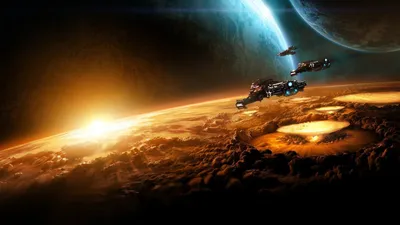 Обои Фэнтези Космические корабли, звездолеты, станции, обои для рабочего  стола, фотографии фэнтези, космические корабли, звездолеты, станции, арт,  космос, космический, корабль Обои для рабочего стола, скачать обои картинки  заставки на рабочий стол.