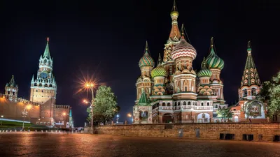 Обои Города Москва (Россия), обои для рабочего стола, фотографии города,  москва , россия, moscow, russia, kremlin, city, москва, кремль, ночь, огни,  река, отражение Обои для рабочего стола, скачать обои картинки заставки на