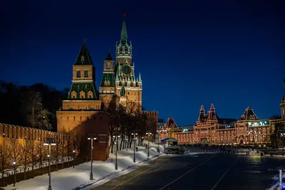 Фотография Москва Россия Башня Московский Кремль Города