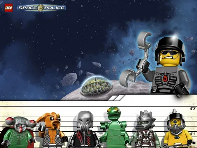 Lego по мотивам звёздных войн - обои на рабочий стол