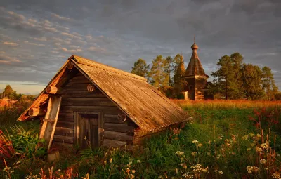 Обои на рабочий стол домик в деревне - фото и картинки: 65 штук