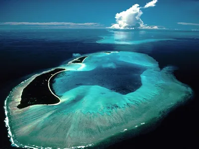 Картинки профи, фото, bing, природа, острова, мальдивы, maldives,  индийский, океан, красиво, небо, облака, тема - обои 1024x768, картинка  №105239