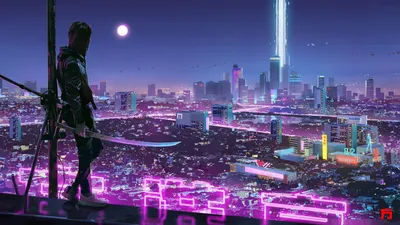 Живые обои природа - Neon leaves