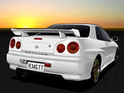 Осень, Листья, Скай… — Nissan Skyline GT-R (R33), 2,7 л, 1997 года |  нарушение ПДД | DRIVE2