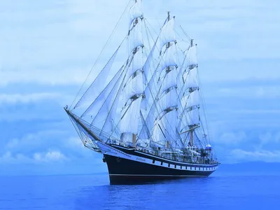 Скачать обои Корабли Michael Zeno Diemer, парусники в море на рабочий стол  1600x1200