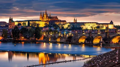 Обои чехия, czech, мост, город, praha, prague, прага картинки на рабочий  стол, фото скачать бесплатно