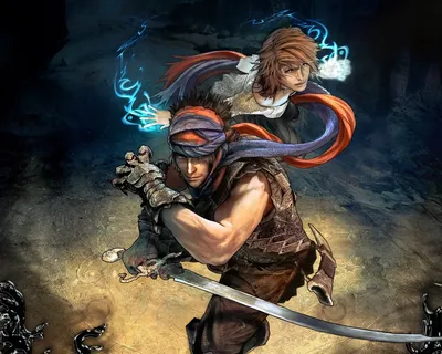 Картинки принц персии, epilogue, девушка, меч, Prince of persia, кайлина -  обои 1280x1024, картинка №11448