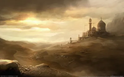 Обои на рабочий стол Prince of Persia / Принц Персии, фан арт к видеоигре Prince  of Persia: The Two Thrones / Принц Персии: Два Трона, by SyanArt, обои для рабочего  стола, скачать