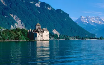 Download wallpaper switzerland, switzerland, Mountains, lake free desktop  wallpaper in the resolution 2048x1374 — picture №443837