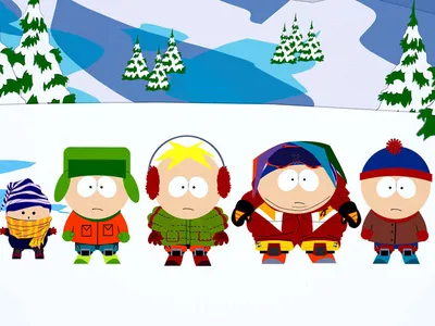 Южный парк - обои на рабочий стол. South Park.