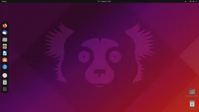 Обои на рабочий стол Робот с треугольной головой (ubuntu), обои для рабочего  стола, скачать обои, обои бесплатно