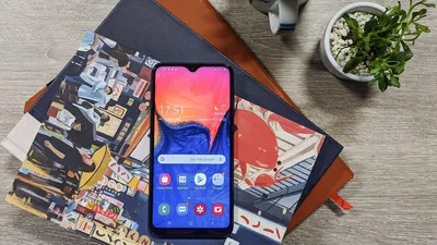 Telefon mobil Samsung Galaxy A10, Dual Sim, 32GB, 4G, Blue, Card 32GB  inclus - eMAG.ro