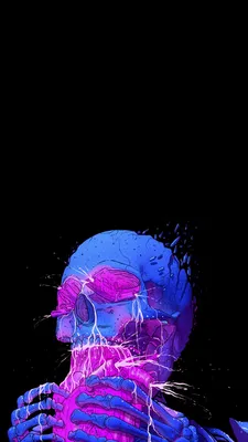 Картинка Deer In Dark Forest на телефон 1080x1920