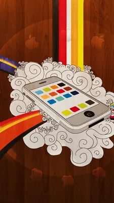Скачать 540x960 iphone, телефон, красочный, радужный, фон обои, картинки  samsung galaxy s4 mini, microsoft lumia 535, philips xenium, lg l90, htc  sensation