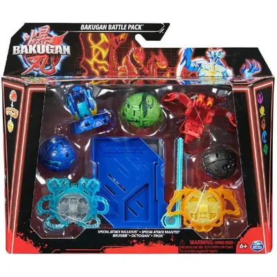 BAKUGAN Bakugan Legends demorc ultra Набор бакуган 3 шт.
