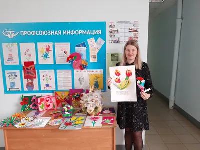 Рисунок к Международному женскому Дню 8 марта (61 фото)