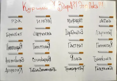 О курении - Sektascience: научно-популярный журнал