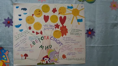 Стенгазета «Твори добро!» (1 фото). Воспитателям детских садов, школьным  учителям и педагогам - Маам.ру